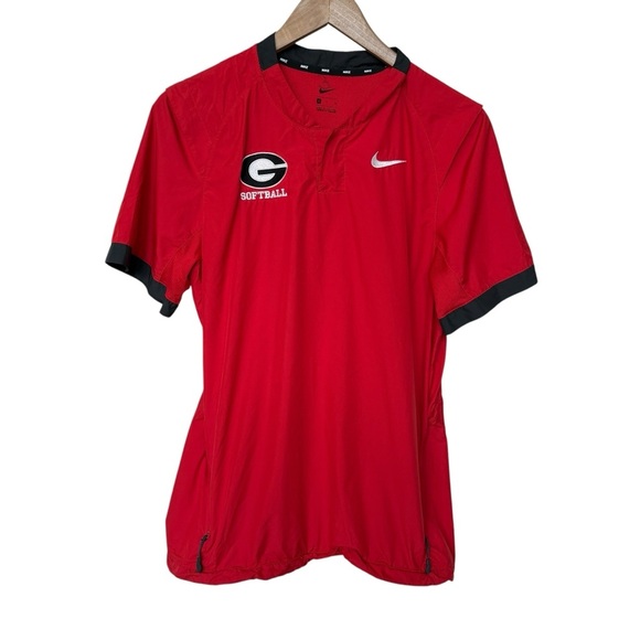 Nike NCAA Georgia Bulldogs Softball Team Issue Batting Jacket Women's S College - Picture 2 of 7